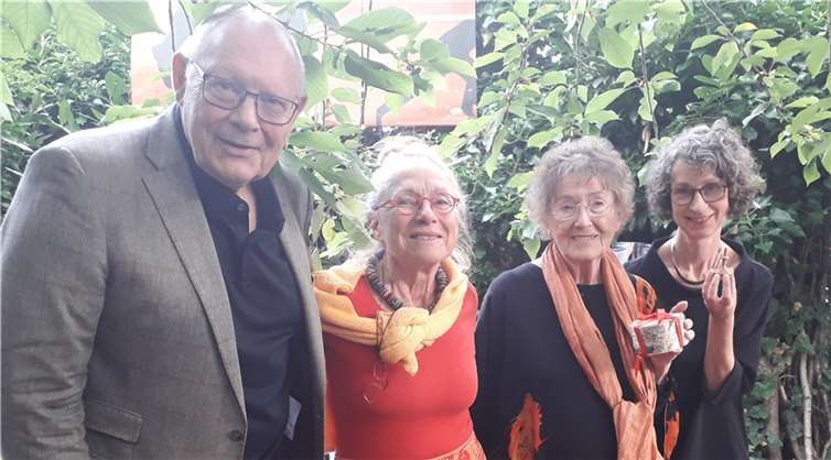 V.l: Dieter Braun, Monika Clever, Ursula Contzen, Anne Kordes-Pistorius. Foto: privat