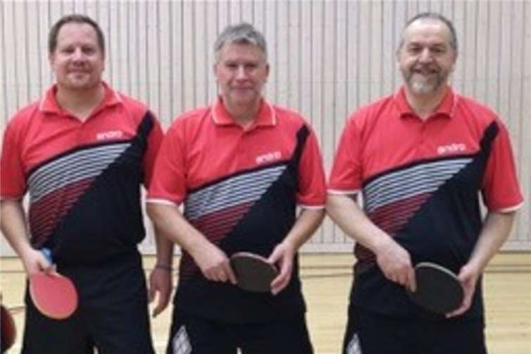 V.l.: Dott, Füller, Klein, nicht im Bild: Eiers. Foto: Michael Eiers