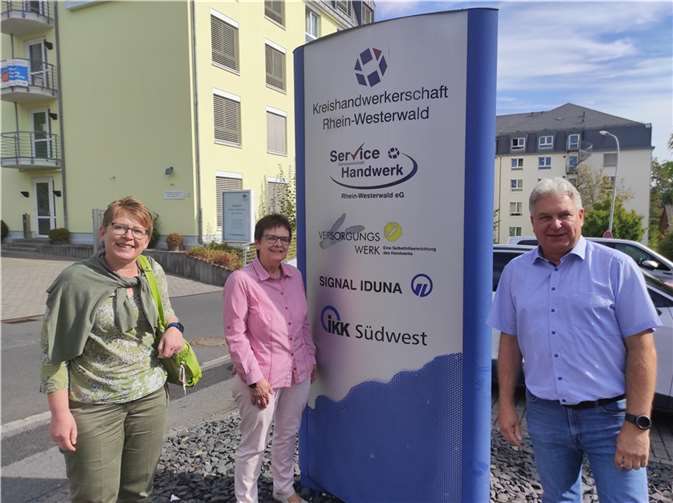 V.l.: Dr. Tanja Machalet, Elisabeth Schubert, Rolf Wanja Foto: Wahlkreisbüro Dr. Tanja Machalet MdB