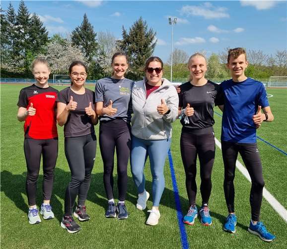 V.l.: Emma Weinand, Carolin Bolkenius, Madita Frieb-Preis, Nele Kölsch, Leonie Kupser, Jannik Aldekamp. Foto: privat