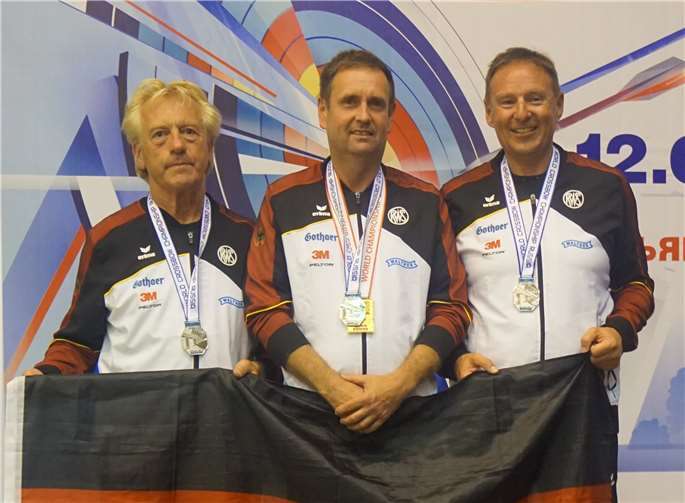 V.l. Erich Huber, Gebhard Fürst und Robert Strauch.Foto: privat