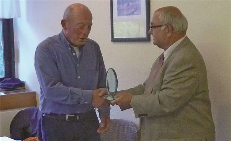 (V.l.) Ernst Gönsch, Ernst Kagerbauer.  E. Kagerbauer