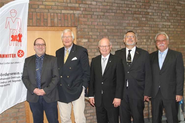 (V.l.): Falk Hessenmöller (Schatzmeister) Dr. Ulrich Roch (stellvertr. Vorsitzender), Rüdiger Schäfer (Vorsitzender), Helmut Becker , Detlef Ullrich, Andreas Koltze (fehlend).Foto: privat