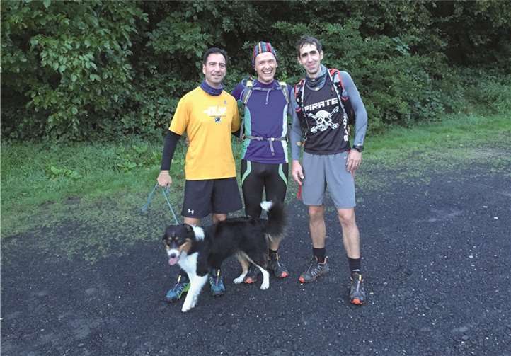 V.l. Frank John, Thomas Jeworrek und Christian Schawel, Ralf Schiller und Johannes Jeworrek nicht im Bild.privat