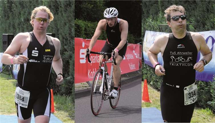 V.l.: Frank Sorges, Dr. Roland Schneider und Martin Roth. privat