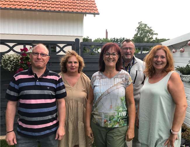 (V.l.): Frank Volmer, Manuela Schmitz, Heuke Reusch, Michael Schmidt, Heike van der Linden.Foto: privat