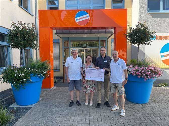 V.l.: Friedel Gehrke, Sabine Berbig, Oliver Piel und Werner Schaar Foto: privat