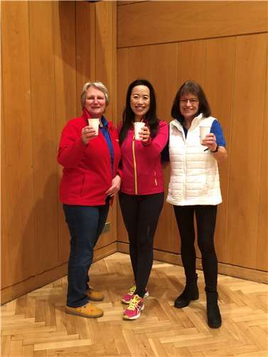 V.l.: Friederike Vollbrecht, Sophie Bohr, Brigitte Hens.Foto: privat