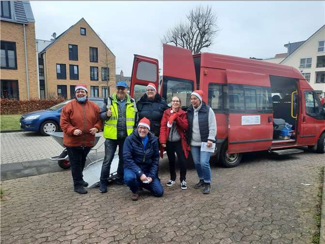 V.l. Gabi Lupich, Alfred Eich,Stefanie Sonntag, Sophie Legard Claudia Neiß, Karsten Hiemich.Foto: privat