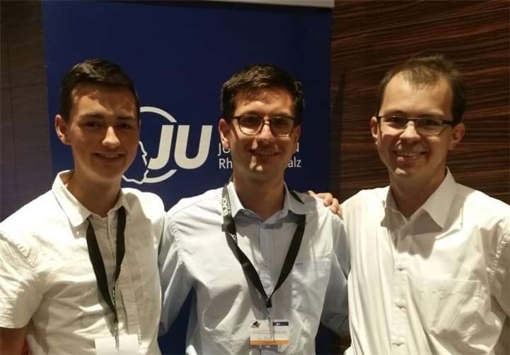 V.l.: Gero Strobel, Jens Münster, David Kubis. Privat