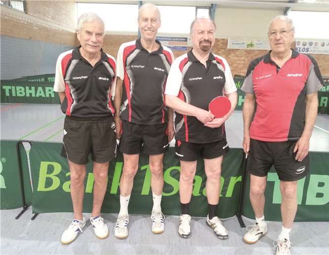 V.l. Günter Krauß, Helger Ohlig, Dr. Ingo Stierle und Willi Lambrich. privat