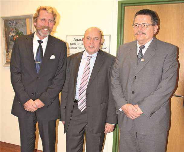 (V.l.) Günter Sass, Leo Biewer, Rainer Nolte.  Privat