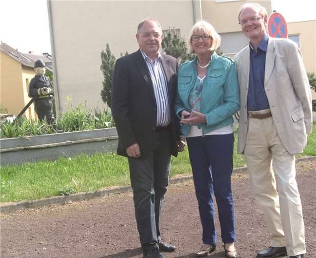 V.l. Guenther Bomm, Karin Planck-Dietz, Herbert Speyerer. privat