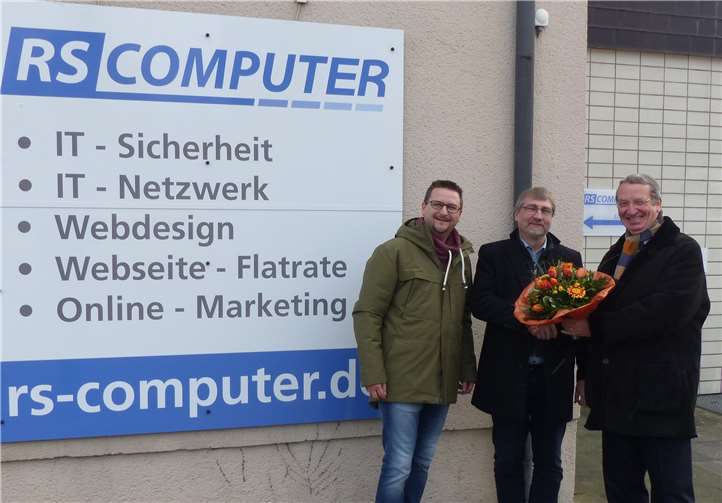 V.l. Guido Lenzen (Zweiter Vorsitzender), Reiner Stutz und Hans-Otto Schade (Erster Vorsitzender).Foto: privat