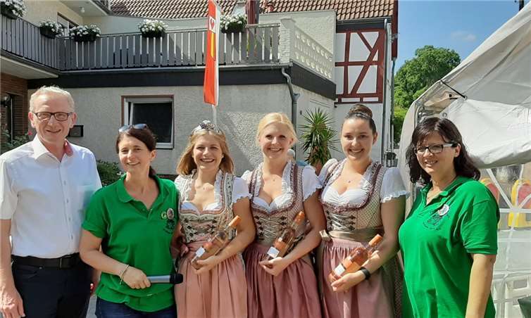 V.l.: Guido Orthen, Doris Hein, Kim Dahlmeier, Svenja Harzen, Leonie Weingärtner, Cornelia Kurth.Foto: privat