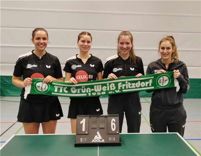 V.l.: Hannah Schönau, Hannah Krießbach, Charlotte Schönau und Teresa Ströher. Foto: privat