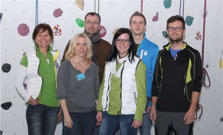 V.l.: Helga Pellenz (Geschäftsführung), Nicole Ling, Alfred Langen (Vizepräsident Special Olympics Rheinland), Mareike Nelles, Lukas Hertz und Christopher Nink kümmern sich um das Inklusionsprojekt.privat