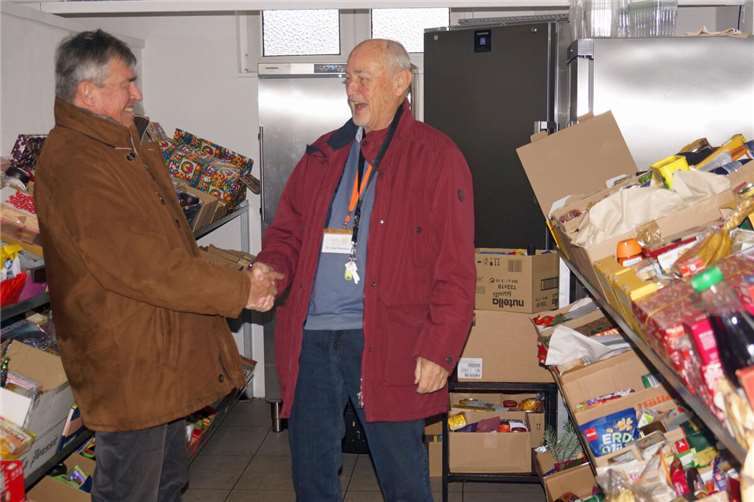 V.l.: Heribert Brauckmann und Dr. Uwe Petersen. Foto: privat