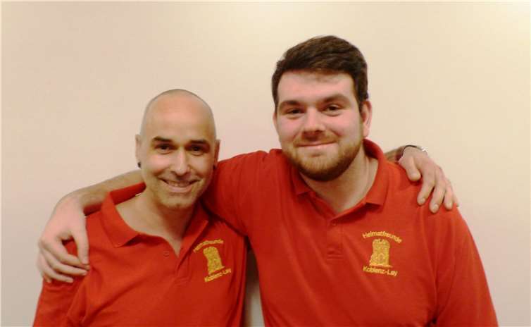 V.l.: Holger Wahlen und Marvin Flöck.Foto: privat