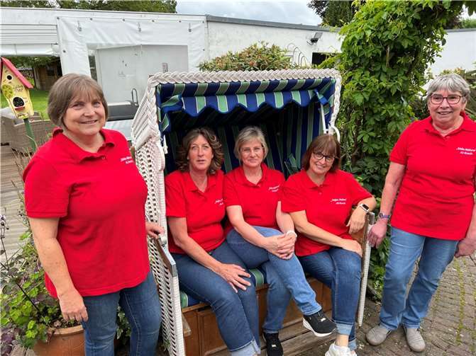 V.l.: Ilona Gaab, Irene Pierry, Annemie Decker, Elke Frings, Johanna Hatesaul. Foto: privat