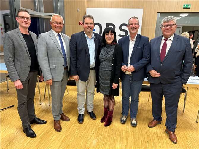 V.l.: Jörg Röder, Achim Hallerbach, Michael Christ, Petra Jonas, Sven Lefkowitz, Michael Mahlert. Foto: privat