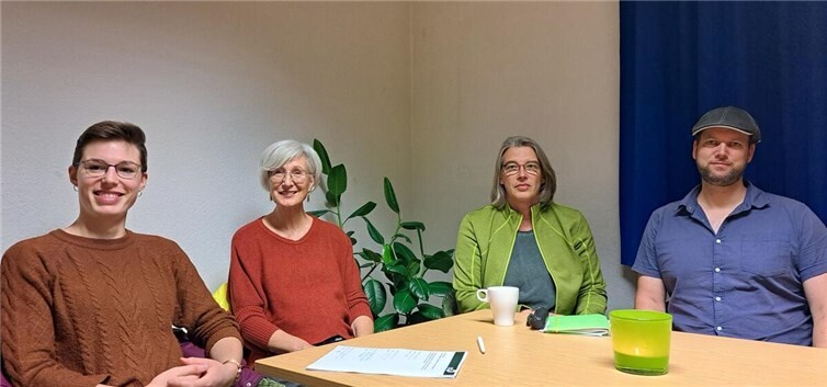 V.l.: Judith Rupprecht, Therese Müller, Deborah Rupprecht, Benedikt Ferling. Foto: privat