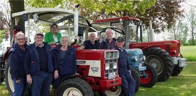 V.l. Kirsten Cramer, Hans Josef Radermacher, Thea Cramer, Petra Kalkbrenner, Mathias Simon, Hans-Günter Cramer und Ulrich Peter. Privat