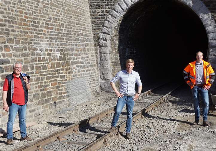 V.l.: Manfred Schlich, Christoph Schmitt und Alexander Bell.Foto: privat