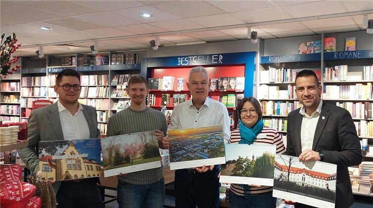 V.l.: Marcel Richter, Martin Warketin, Stefan Raetz, Christel England, Dr. Daniel Phiesel. Foto: privat