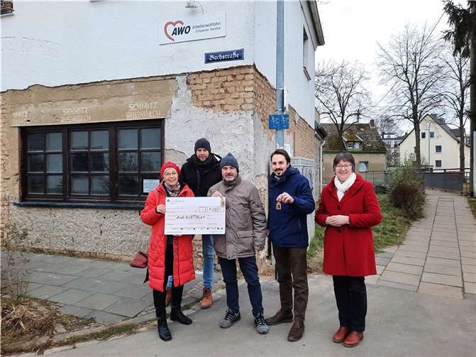 V.l.: Maria Gleißner, Tobias Leuning, Jens Babiak, Matthias Großgarten, Gisela Hein.Foto: privat