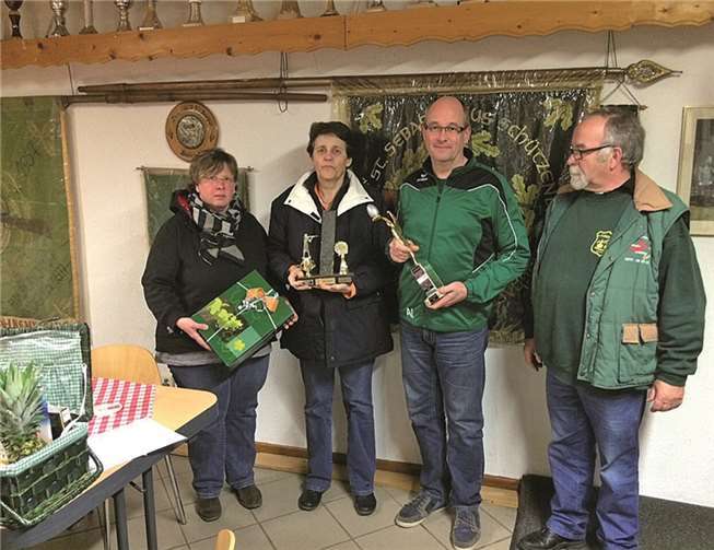 V.l.: Marion Theisen, Roswitha Ippendorf, Andreas Löllgen und Brudermeister Wilhelm Ippendorf.privat