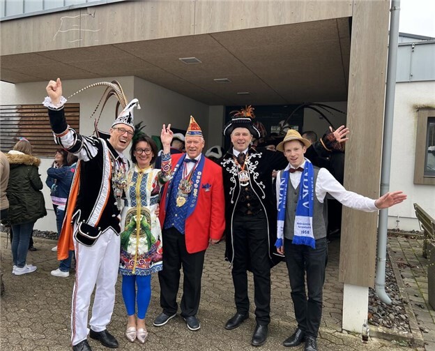 V.l.: Marko Heuft, Petra Schneider, Eugen Schmitt, Jürgen Rademacher und Sebastian Schmitt. Foto: privat