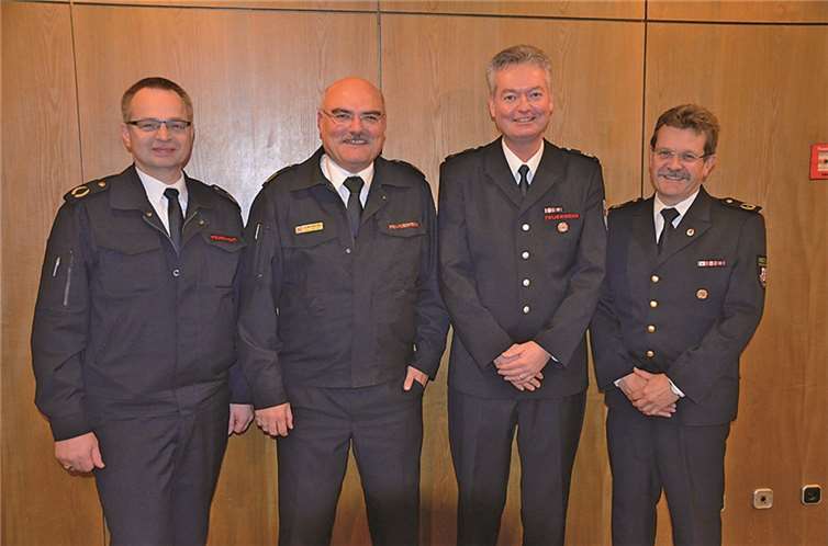 V.l. Markus Zettelmeyer, Dietmar Klein, Dirk Engstenberg und Walter Jonas. privat