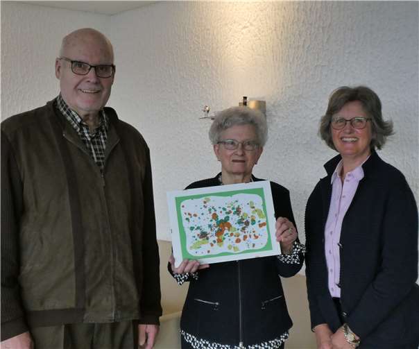 (V.l.): Martin Sandmann. Monika Weinrich und Helga Bock.Foto: privat