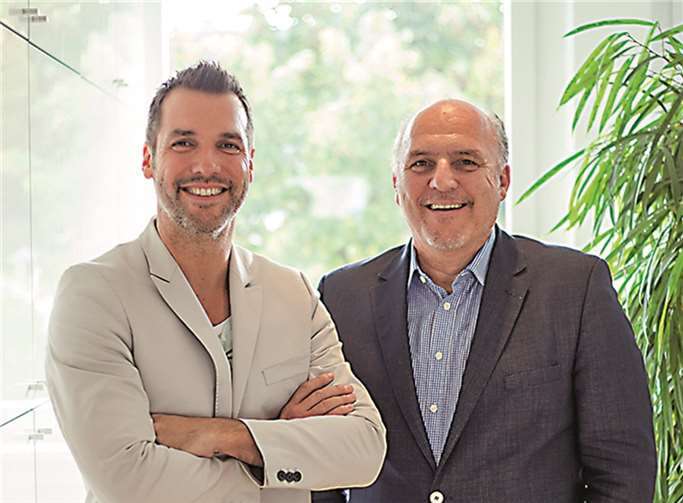 (V.l.) Mathias Wollweber und Dieter Eberle treffen mit ihrer Methode immer wieder ins Schwarze.privat