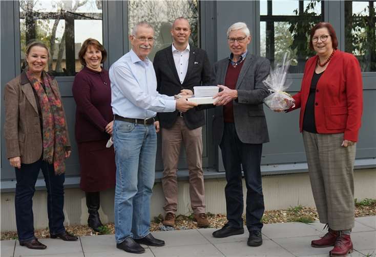 V.l.: Michaela Dauer, Gertrud Klein, Peter Wolff, Tobias Weingartz, Hermann Schlagheck und Petra Kalkbrenner.Foto: privat