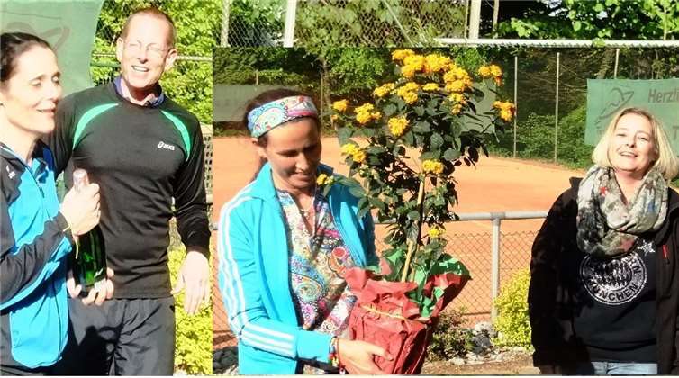 (V.l.) Natanja Neitzert, Florian Kluth, Andrea Beck, Michaela Schür.Dietrich Rockenfeller/TC Steimel