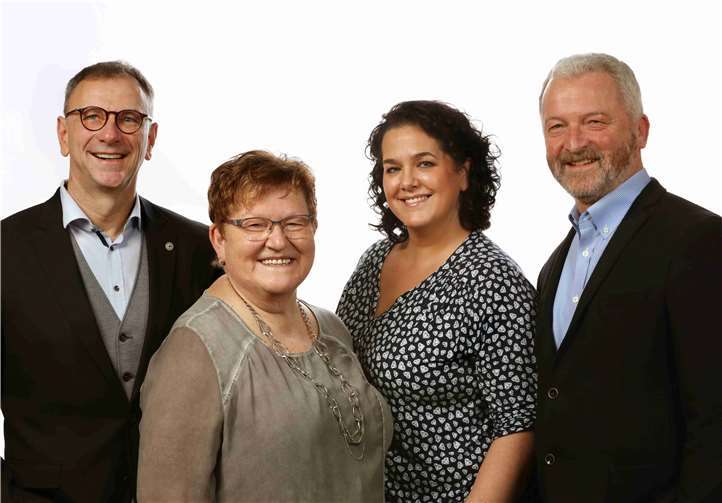 (V.l.): Peter Becker, Karin Siery, Marion Lehnhardt und Uwe Schmidt. Foto: privat