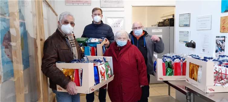 V.l.: Peter Zachow, Stefan Pohl, Karin Woyke, Joachim Peters.Foto: privat