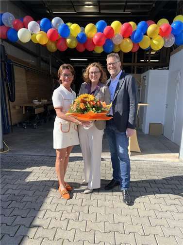 V.l.: Petra Schneider, Judith Kindler, Stephan Kindler. Foto: P. Schneider