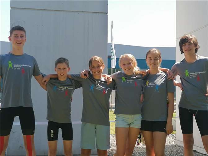 V.l.: Philipp und Johan Schwarzer, Josefine Cremer, Lotte Jungcurt, Luzie Franke, Hannes Brock. Foto: privat