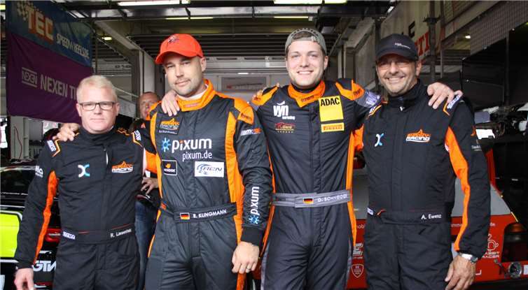 (V.l.:) Ralph Liesenfeld, Raphael Klingmann, David Schneider und Achim Ewenz. Fotos: privat