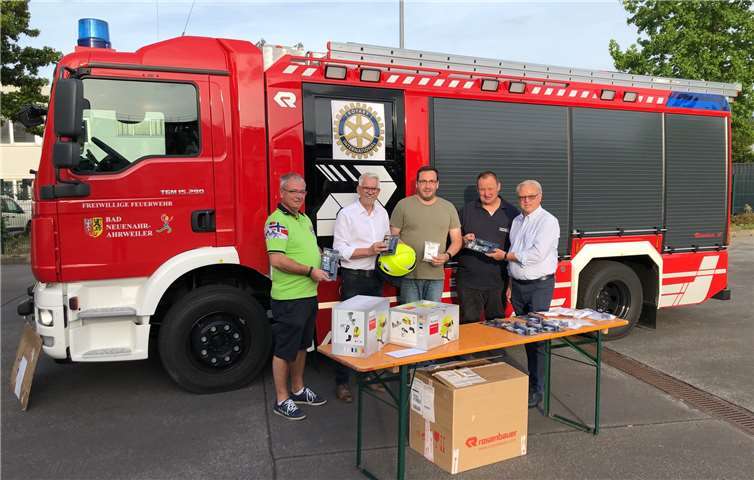 (V.l.): Rolf Seeliger, Rolf Ermert, Marcus Mandt, Markus Schäfer und Christoph Kniel.Foto: privat