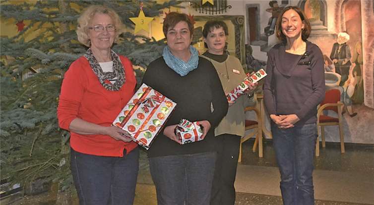V.l.: Rosemarie Patschula, Martina Prüm, Ursula Göddertz und Margret Marxen-Ney.privat