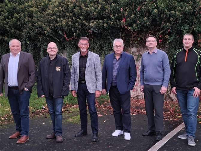 V.l.: Schatzmeister Sebastian Schmitz, Vizepräsident Region Koblenz-Neuwied-Andernach Dirk Wittersheim, Präsident Andreas Noll, Vizepräsident Region Trier Ulli Krugmann, Geschäftsführer Carsten Meyer und Schriftführer Florian Dudziak.Foto: privat