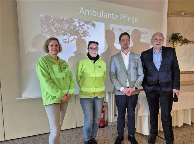 V.l.: Silke Geduhn, Nadine Wlazik, Swen Christian, Dieter Braun. Foto: privat