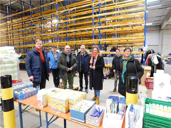 V.l.: Stefan Pohl, Peter Zachow, Andre Stinka, Gert-Jürgen Scholz, Dr. Charlotte Echterhoff, Rafael Buttlies, Dr. Brigitte Kuchta.Foto: SPD Meckenheim