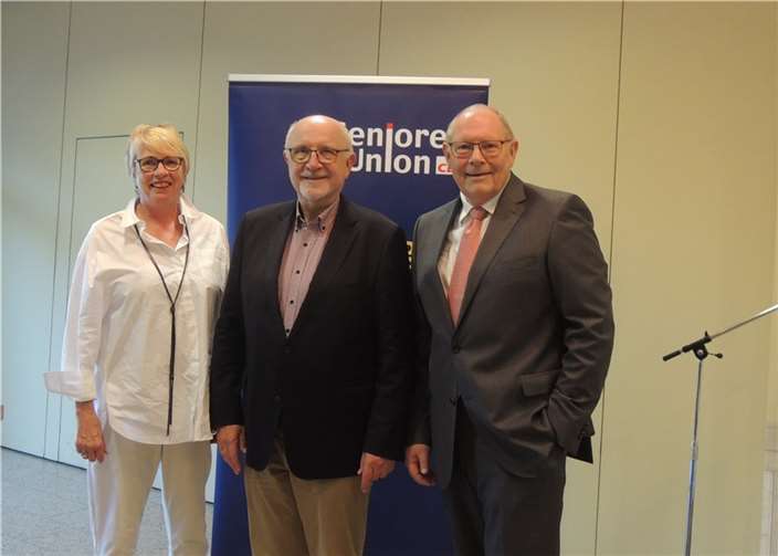 V.l.: Susanne Langguth, Michael Mertes, Dr. Dieter Braun. Foto: privat