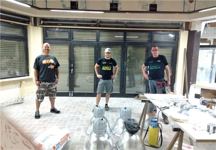 V.l.: Thomas Rasch, Dominik Pretz und Volker Kersten.Foto: privat