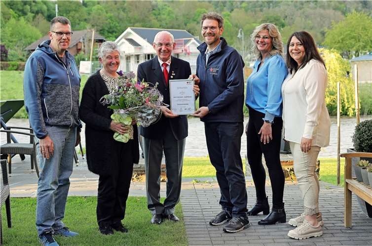 V.l.: Thorsten Schug, Bernadette Romes, Hermann-Josef Romes, Christian Frings, Heidi Arenz, Karin Robertz.